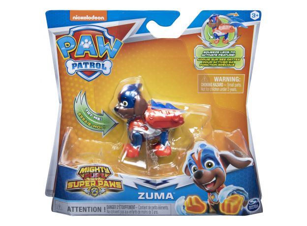 فیگور تکی سگ‌های نگهبان سری Mighty Pups Super Paws مدل زوما, image