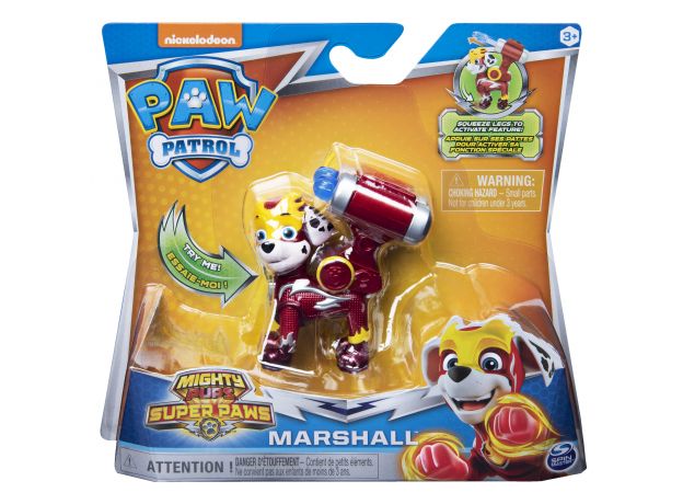 فیگور تکی سگ‌های نگهبان سری Mighty Pups Super Paws مدل مارشال, image