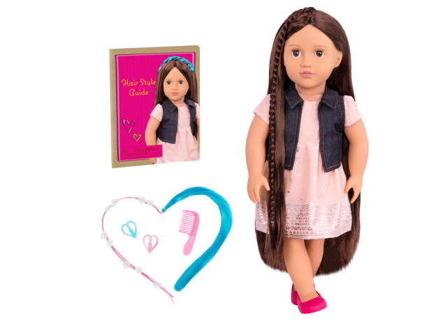 عروسک 46 سانتی OG مدل Kaelyn با رشد مو, image