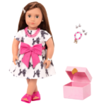 عروسک 46 سانتی OG مدل Nancy با جعبه جواهرات, image