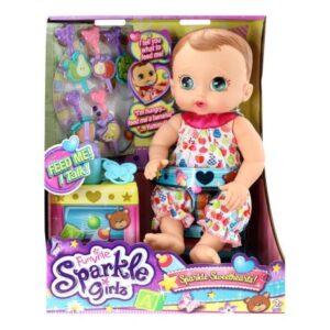 عروسک 30 سانتی شکمو Sparkle Girlz