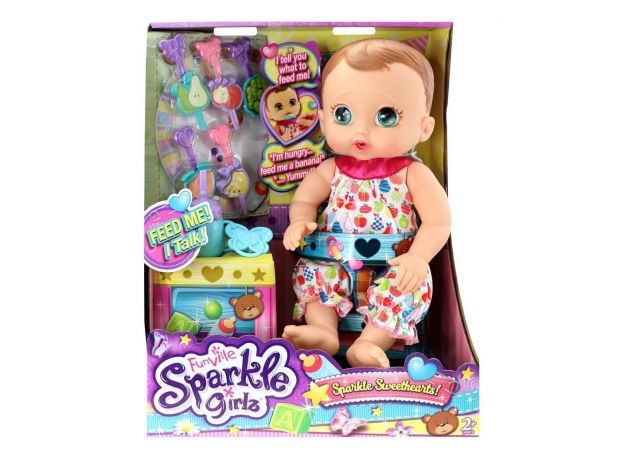 عروسک 30 سانتی شکمو Sparkle Girlz, image