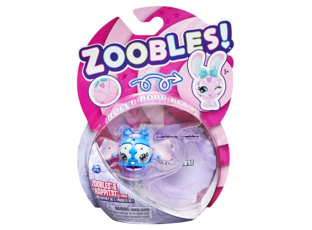 عروسک حیوون خونگی زووبلز Zoobles مدل Owlette Snowy Owl, image