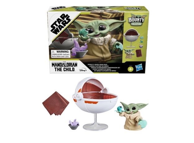 فیگور بیبی یودا و ست وسایل نگهداری Star Wars, image