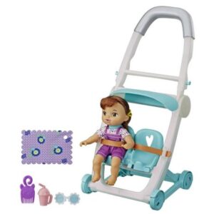 عروسک بیبی الایو کوچولو مدل Little Lucy به همراه کالسکه, image