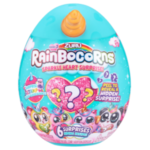 عروسک شانسی رینبوکورنز RainBocoRns (6 سورپرایز) با شاخ نارنجی, image