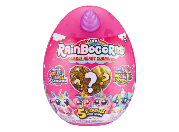 عروسک شانسی رینبوکورنز RainBocoRns (5 سورپرایز) با شاخ بنفش, image
