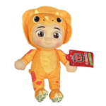 عروسک پولیشی 20 سانتی CECE CoComelon با لباس داینو نارنجی, image