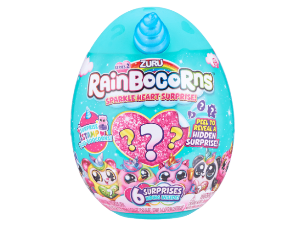 عروسک شانسی رینبوکورنز RainBocoRns (6 سورپرایز) با شاخ آبی, image