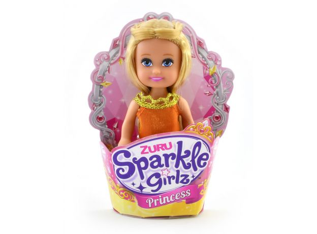 عروسک کاپ کیکی Sparkle Girlz مدل Princess (با لباس نارنجی), image