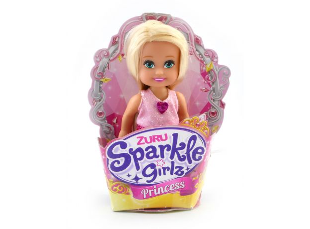 عروسک کاپ کیکی Sparkle Girlz مدل Princess (با لباس صورتی), image