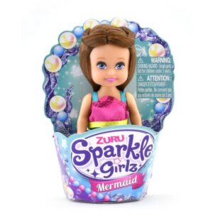 عروسک کاپ کیکی Sparkle Girlz مدل Mermaid (با لباس صورتی)