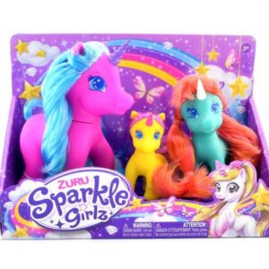 خانواده 3 نفره یونیکورن های Sparkle Girlz, image