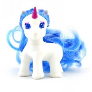 یونیکورن 8 سانتی Sparkle Girlz (سفید با موهای آبی)
