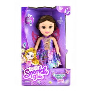 عروسک 33 سانتی پری Sparkle Girlz مدل Fairy (با لباس بنفش)