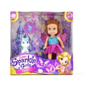 عروسک Sparkle Girlz به همراه حیوان خانگی (پونی)