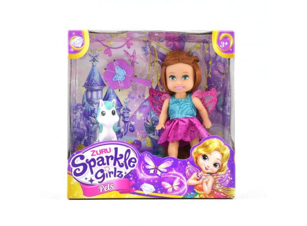 عروسک Sparkle Girlz به همراه حیوان خانگی (پونی), image