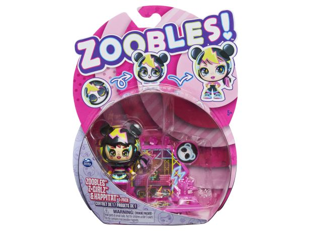 عروسک زووبلز Zoobles Z-Girlz مدل Bam Bop, image