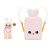 ست 3 در 1 نانانا سورپرایز Na! Na! Na! Surprise سری BackPack مدل Fuzzy bunny, image 4