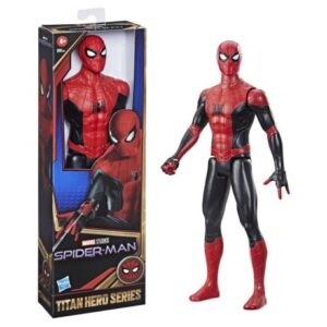 فیگور 30 سانتی اسپایدرمن لباس قرمز و مشکی سری Titan Hero فیلم Spider-Man 3