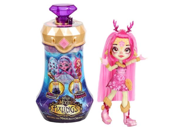 مجیک میکسیز پیکسلینگز عروسک آهو دیرلی Magic Mixies Pixlings, تنوع: 64577-Deerlee, image