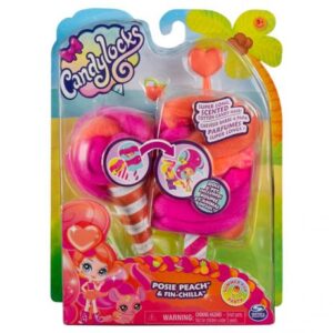 عروسک کندی لاک Candy Lock بستنی چوبی به همراه حیوون خونگی (Posie Peach & Fin-Chilla), image