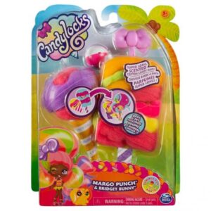 عروسک کندی لاک Candy Lock بستنی چوبی به همراه حیوون خونگی (Margo Punch & Bridget Bunny)