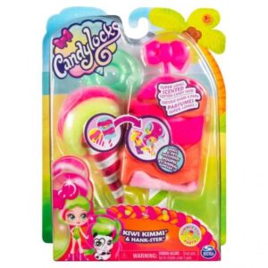 عروسک کندی لاک Candy Lock بستنی چوبی به همراه حیوون خونگی (Kiwi Kimmi & Hank-Ster)