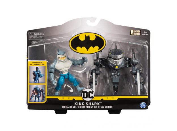فیگور 10 سانتی بتمن Mega Gear مدل King Shark, image