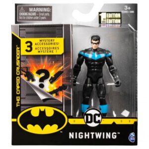 فیگور 10 سانتی نایت وینگ با 3 اکسسوری شانسی (Nightwing)