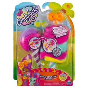 عروسک کندی لاک Candy Lock بستنی چوبی به همراه حیوون خونگی (Mini Colada & Grizz), image