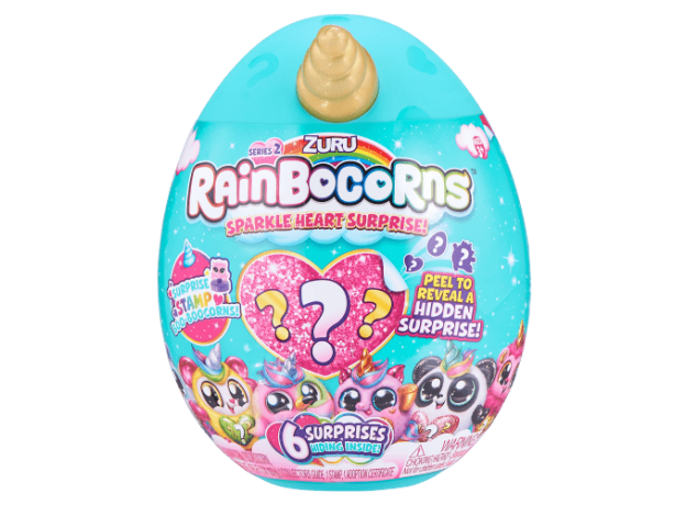 عروسک شانسی رینبوکورنز RainBocoRns (6 سورپرایز) با شاخ طلایی, image