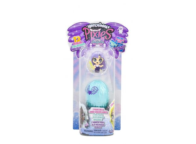 پک دوتایی عروسک‌ های هچیمال مینی پیکسی سورپرایز Hatchimals Pixies Mini سری Angel مدل Goth, image
