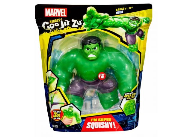 عروسک فشاری گو جیت زو Goo Jit Zu مدل هالک Super Sized, image