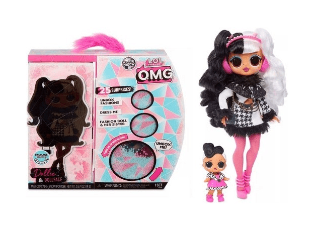 عروسک LOL Surprise سری OMG Winter Disco مدل Dollie, image