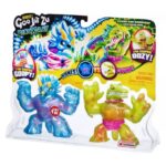پک دو تایی عروسک های فشاری گو جیت زو Goo Jit Zu سری Dino X-Ray مدل Tritops و Shredz, image 8