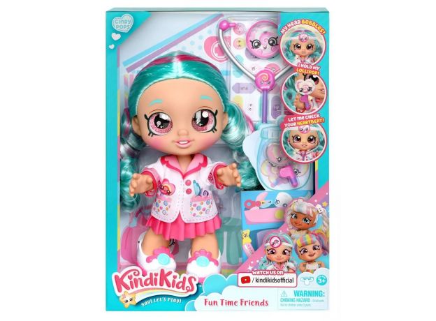 عروسک 25 سانتی Kindi Kids مدل Cindy Pops, image