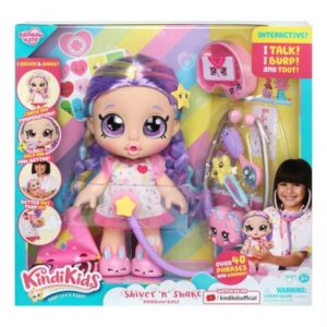 عروسک 25 سانتی Kindi Kids مدل Shiver and Shake Rainbow Kate, image