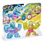 پک دو تایی عروسک های فشاری گو جیت زو Goo Jit Zu سری Dino X-Ray مدل Tritops و Shredz, image 7