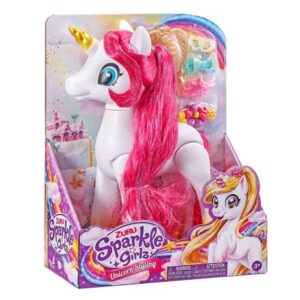یونیکورن مو صورتی Sparkle Girlz به همراه اکسسوری, تنوع: 100372-Unicorn Styling Set Pink, image
