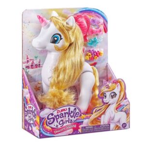 یونیکورن مو طلایی Sparkle Girlz به همراه اکسسوری, تنوع: 100372-Unicorn Styling Set Gold, image