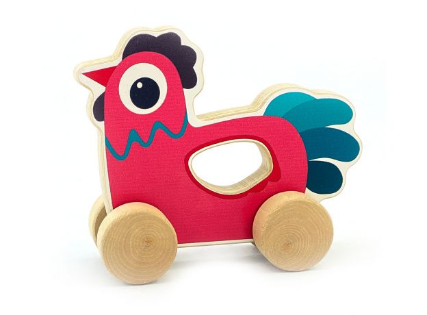 خروس چوبی چرخدار پوپولوس, تنوع: 62610715PP-Wooden Rooster, image