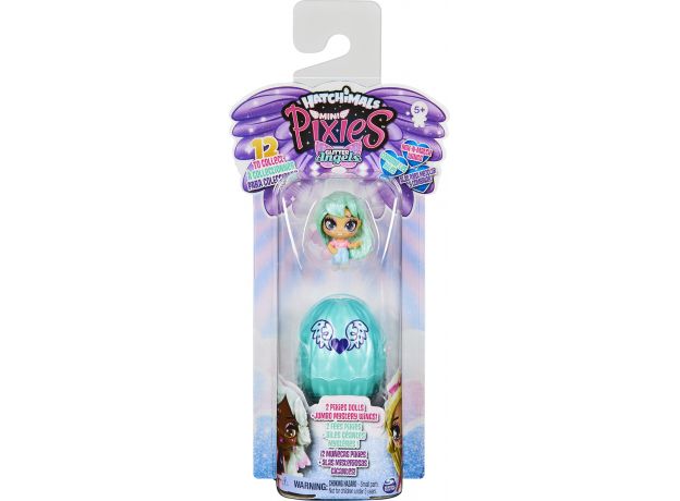 پک دوتایی عروسک‌ های هچیمال مینی پیکسی سورپرایز Hatchimals Pixies Mini سری Angel مدل Kawaii, image