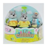 خانواده 4 نفری گرگ های Li'l Woodzeez مدل Graypaws, image 2