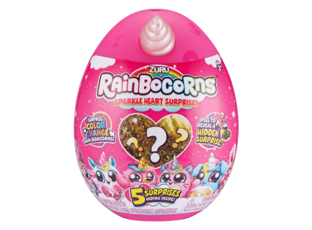 عروسک شانسی رینبوکورنز RainBocoRns (5 سورپرایز) با شاخ صدفی, image