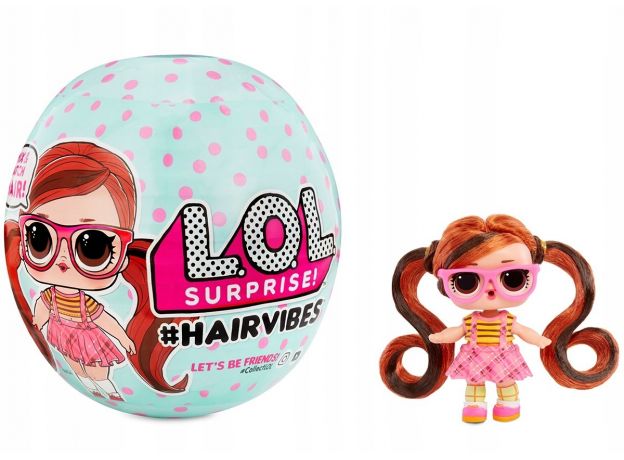 عروسک LOL Surprise مدل Hairvibes# با 15 سورپرایز, image