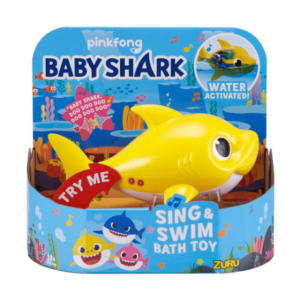 بیبی شارک شناگر Baby Shark (زرد)