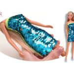 عروسک 29 سانتی Steffi Love با لباس پولکی سبز, تنوع: 105733366-Swap Fashion Green, image 5