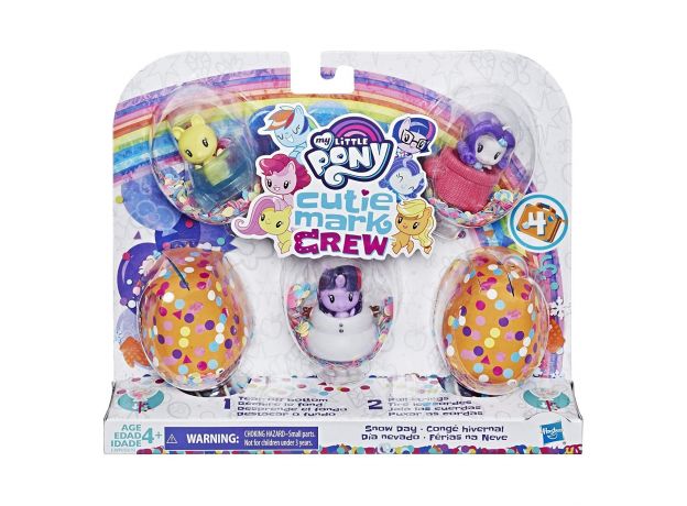 پک 5 تایی فیگورهای پونی Cutie Mark Crew مدل Snow Day, image