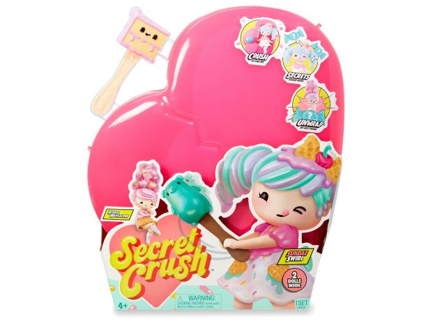 عروسک آبنباتی Secret Crush سوپرایز بزرگ مدل Sundae Swirl, image